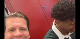 LAMINE YAMAL NAGRAŁ Z WOJTKIEM SZCZĘSNYM TIKTOKA DO PIOSENKI BEDOESA [VIDEO]